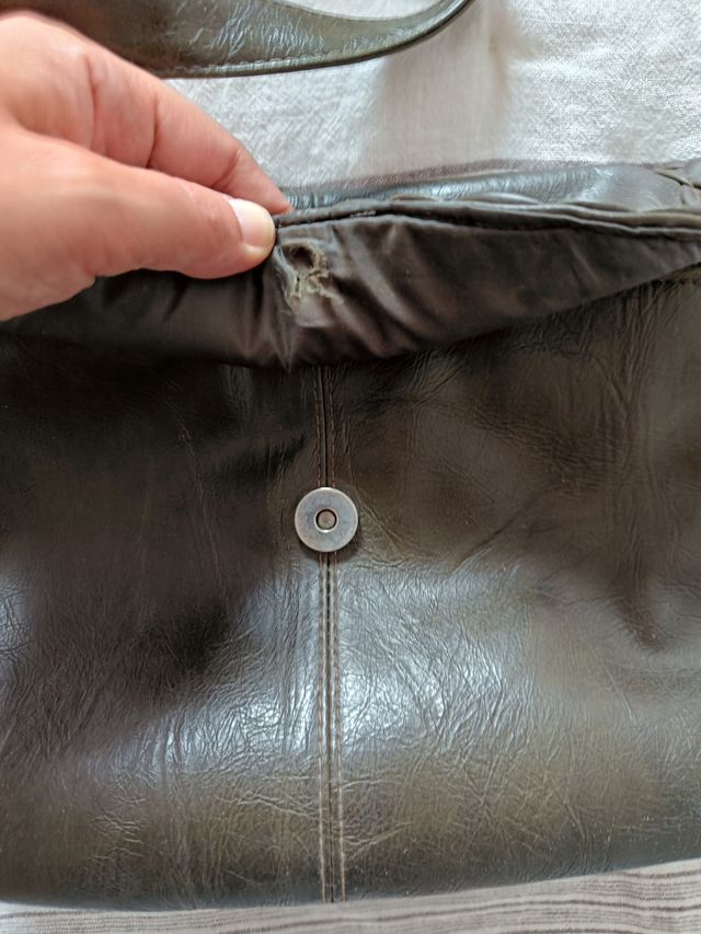 Bolso blanco accesorios