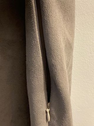 vestido de punto y antelina Adolfo Dominguez