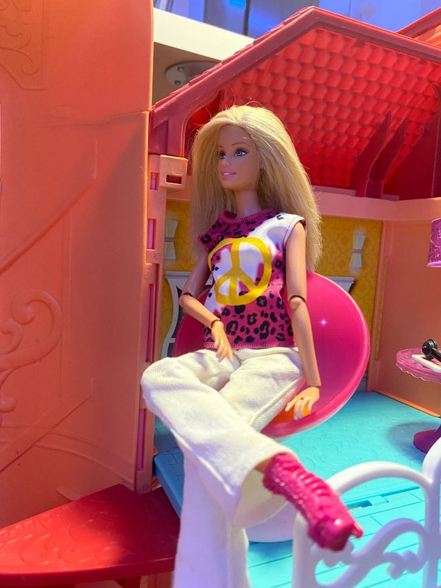 La Casa de la Barbi con tutti i suoi accessori