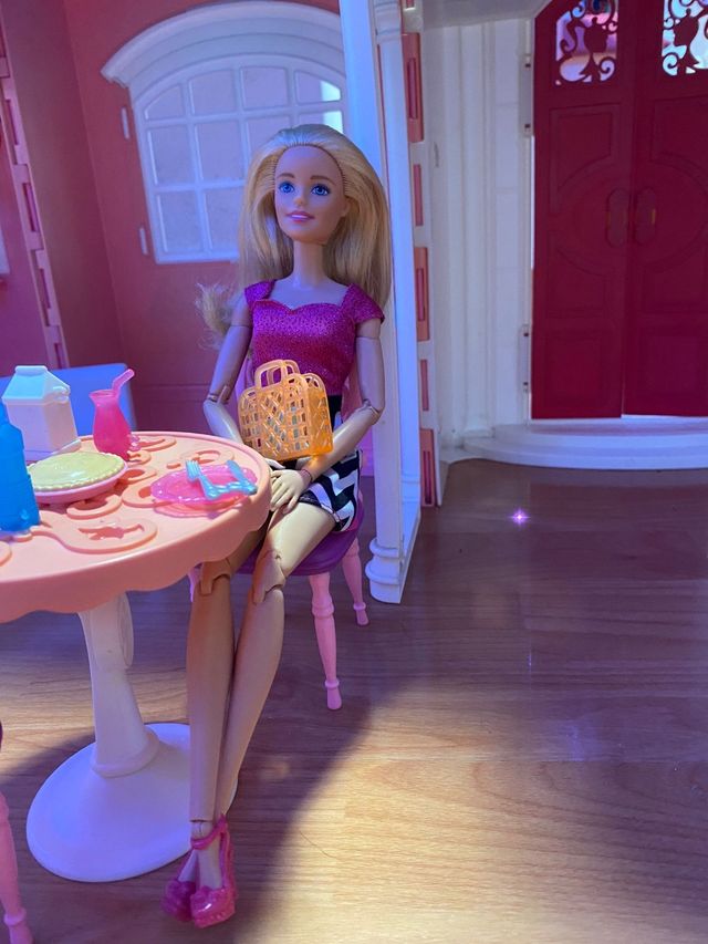 La Casa de la Barbi con tutti i suoi accessori