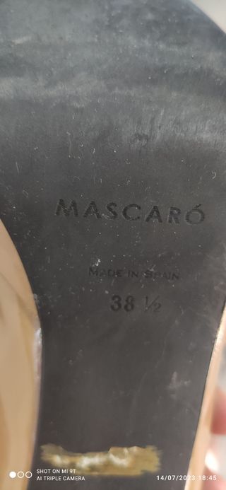 ZAPATOS MASCARÓ