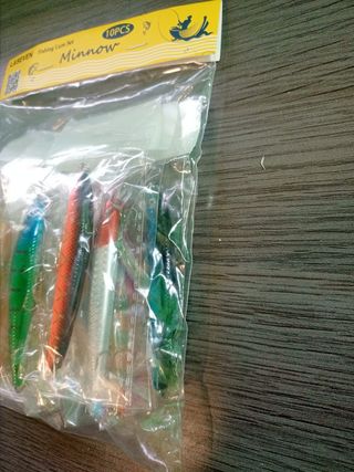 LOTE SEÑUELOS DE PESCA RAPALAS