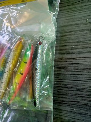 LOTE SEÑUELOS DE PESCA RAPALAS