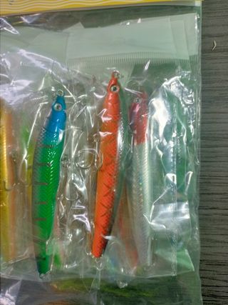 LOTE SEÑUELOS DE PESCA RAPALAS