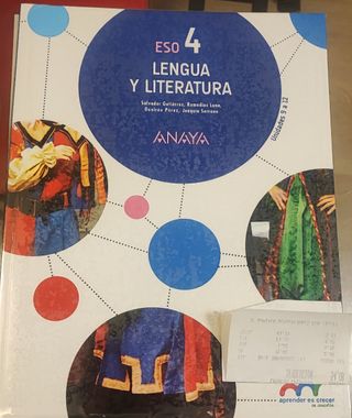 Libro lengua 4⁰ ESO