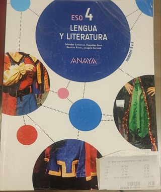 Libro lengua 4⁰ ESO