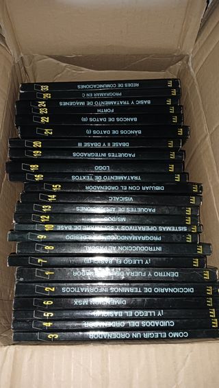 Lote libros informática vintage