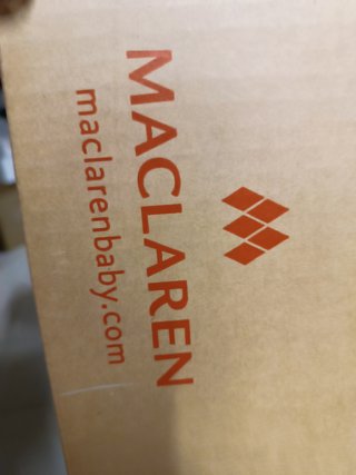 Silla de paseo Marca McLaren azul