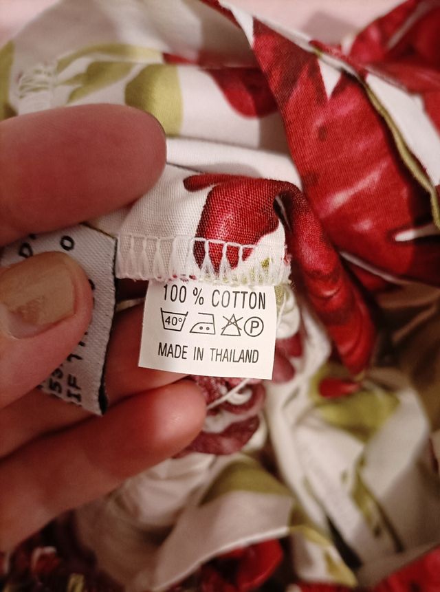 Vestito estivo a fiori taglia S