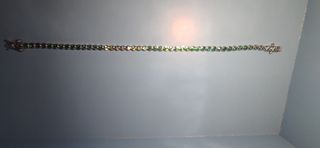 Pulsera de plata con piedras 