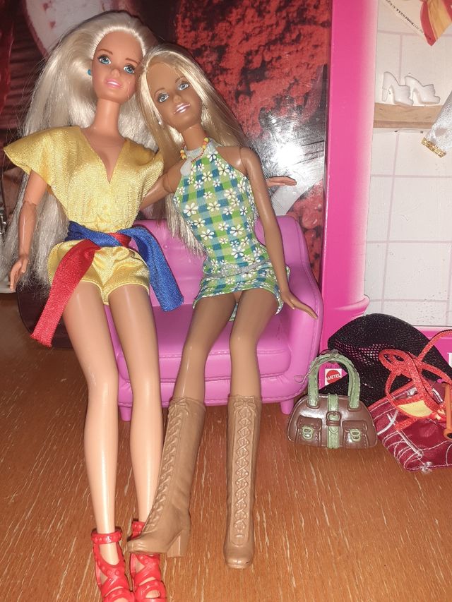 Barbie Mattel California doppio outfit