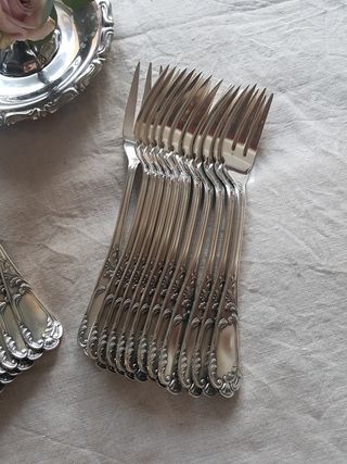 6 CUBIERTOS PESCADO FILIAL CHRISTOFLE