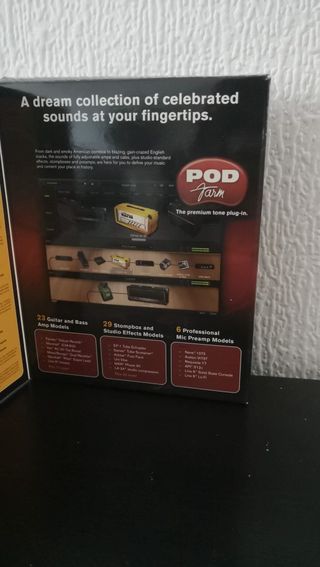 Line 6 pod studio interfaze guitarra