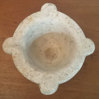 Mortero de Mármol Antiguo