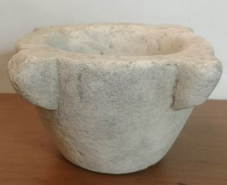Mortero de Mármol Antiguo