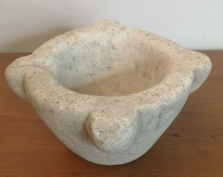 Mortero de Mármol Antiguo