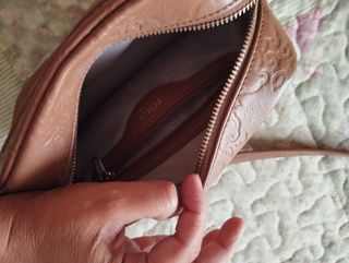 Bandolera Tous piel marrón