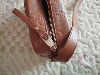 Bandolera Tous piel marrón