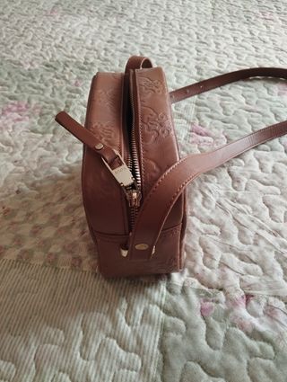 Bandolera Tous piel marrón