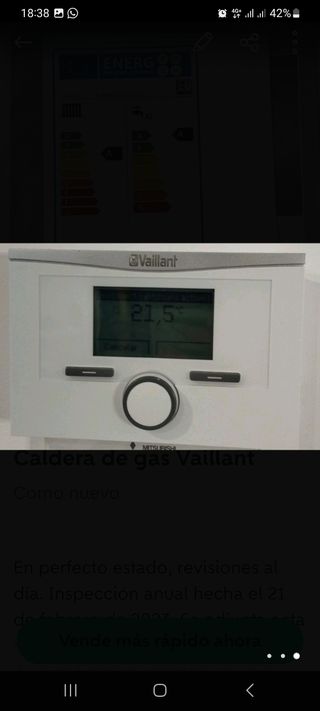 caldera gas Vaillant EcoTec pro