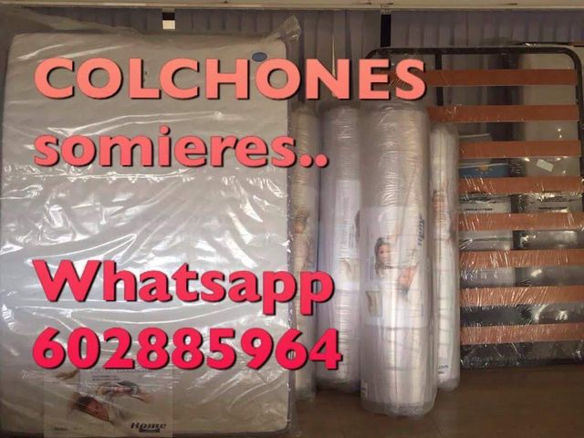 OFERTA COLCHON VISCO + SOMIER *LIQUIDACION