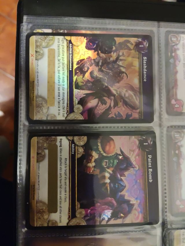 World of Warcraft (WOW) loot cards