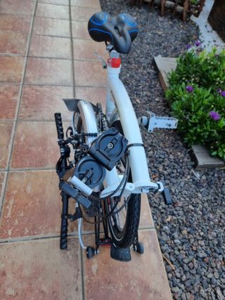 BICICLETA PLEGABLE FLAMINGO MOD LONDON 3V