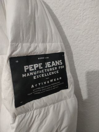 Chaqueta de plumas, hombre PEPE Jeans, usada talla