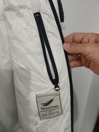 Chaqueta de plumas, hombre PEPE Jeans, usada talla