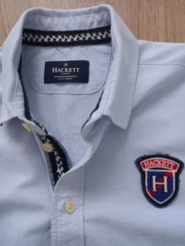 CAMISA HACKETT 9/10 AÑOS