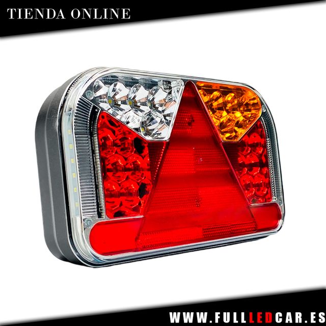 PILOTOS LED NEON 7 FUNCIONES PARA REMOLQUE 12V 24V