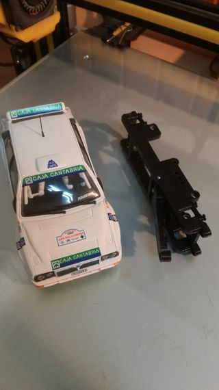 CHASIS SCALEXTRIC LANCIA DELTA INTEGRALE CAJA LARG