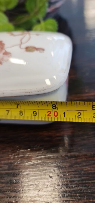 Caja de loza para peines o cepillos de dientes