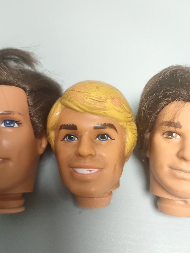LOTE CABEZAS KEN NOVIO DE BARBIE