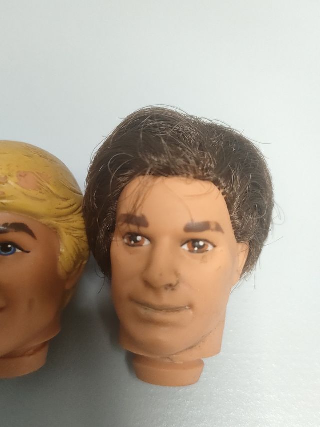 LOTE CABEZAS KEN NOVIO DE BARBIE