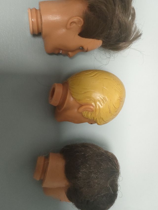 LOTE CABEZAS KEN NOVIO DE BARBIE