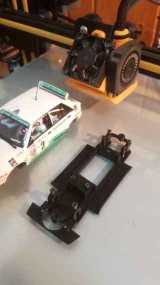 CHASIS SCALEXTRIC LANCIA DELTA INTEGRAL
