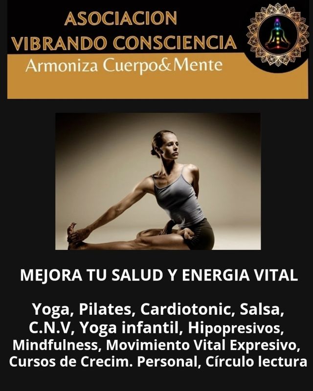 Clases de Pilates, Yoga, Mindfulness...