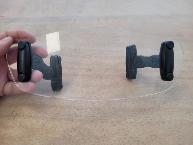 suplemento para Cupula para moto