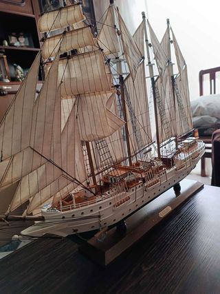 MAQUETA JUAN SEBASTIAN ELCANO