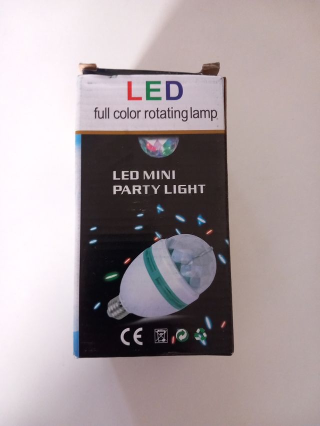 Bombilla led disco