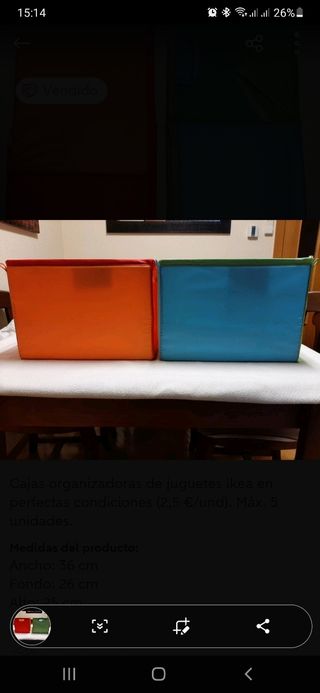 Cajas organizadoras de juguetes ikea