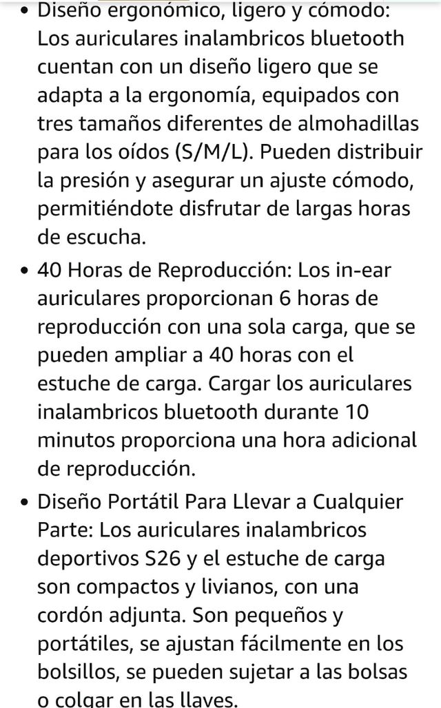 Auriculares bluetooth nuevos a estrenar