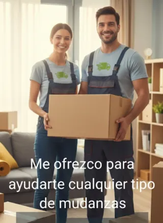 Me ofrezco para ayudar hacer mudanzas