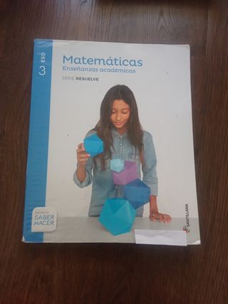Matemáticas 3 ESO Santillana
