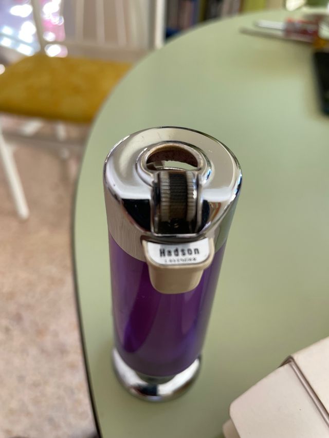 Mechero Hadson años 60