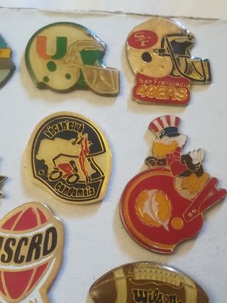 PINS RUGBY y FÚTBOL AMERICANO