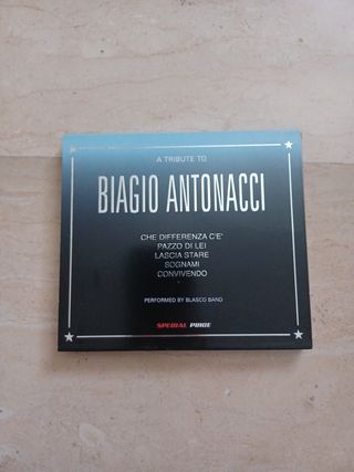 CD musicali: tributo a Biagio Antonacci