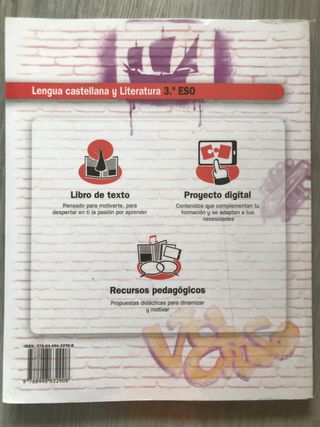 Libro Lengua Castellana y Literatura 3 ESO