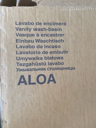 Lavabo Roca Aloha nuevo